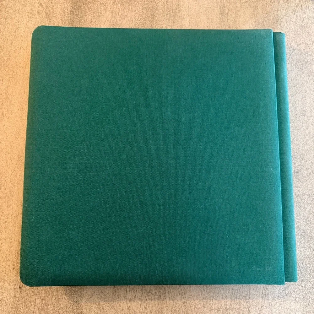Creative Memories Dark Green 12X12 Scrapbook OPEN never used Old Style‎ 2000s